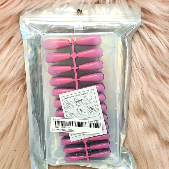 Brand New XL ASSORTED COFFIN FALSE NAILS-240CT - Picture 1 of 3